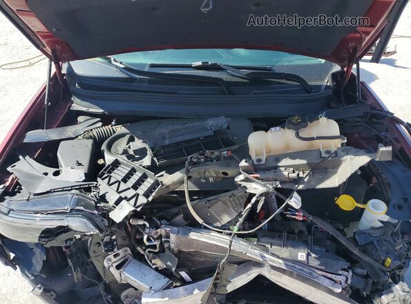 1C4PJMDX5KD218621 2019 JEEP CHEROKEE Maroon ძრავის განყოფილების ხედი