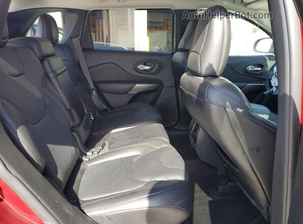 1C4PJMDX5KD218621 2019 JEEP CHEROKEE Maroon უკანა სალონის ხედი