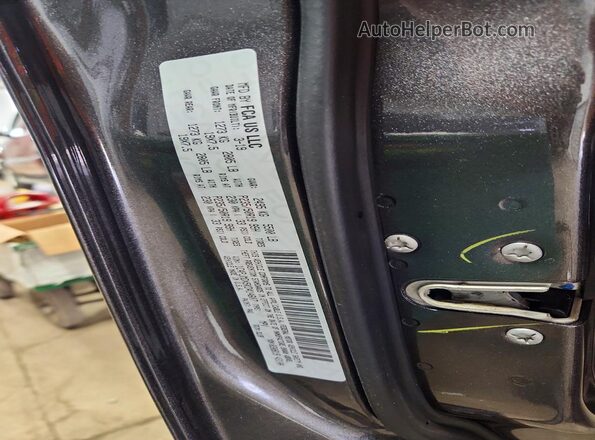 1C4PJMDX5KD414607 2019 JEEP CHEROKEE Gray Вид наклейки з VIN-кодом