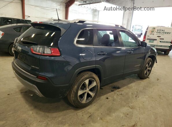 1C4PJMDX5KD427289 2019 JEEP CHEROKEE Blue Tył prawy