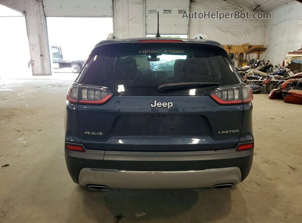 1C4PJMDX5KD427289 2019 JEEP CHEROKEE Blue Widok z tyłu