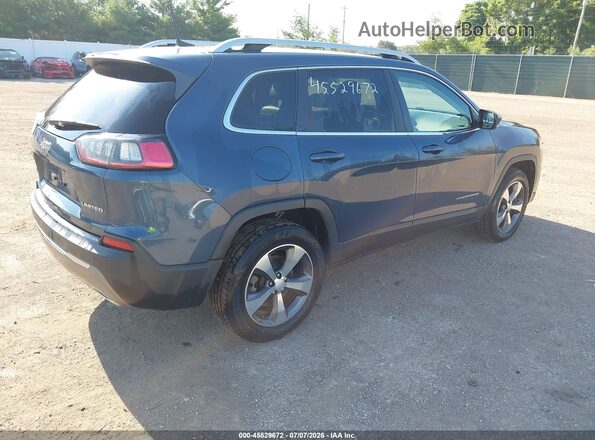 1C4PJMDX5KD461796 2019 JEEP CHEROKEE Синий Задняя правая четверть