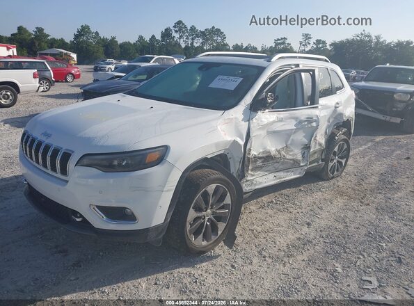 1C4PJMDX5MD117839 2021 JEEP CHEROKEE Белый Передняя левая четверть