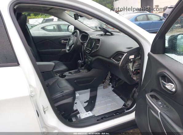 1C4PJMDX5ND554533 2022 JEEP CHEROKEE White Вид салону спереду