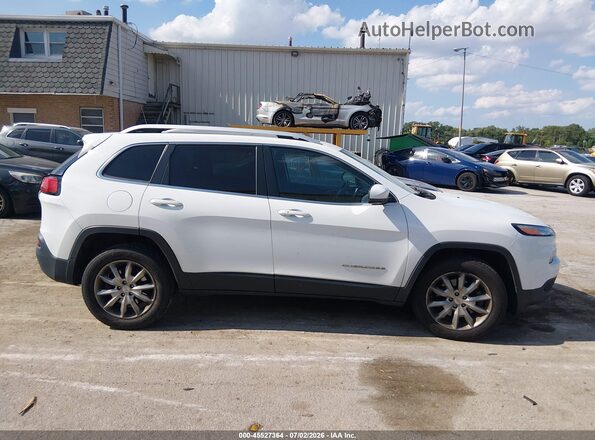 1C4PJMDX6JD548086 2018 JEEP CHEROKEE White Vista interior trasera