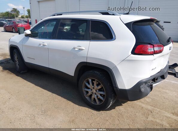 1C4PJMDX6JD548086 2018 JEEP CHEROKEE White Trasero izquierdo
