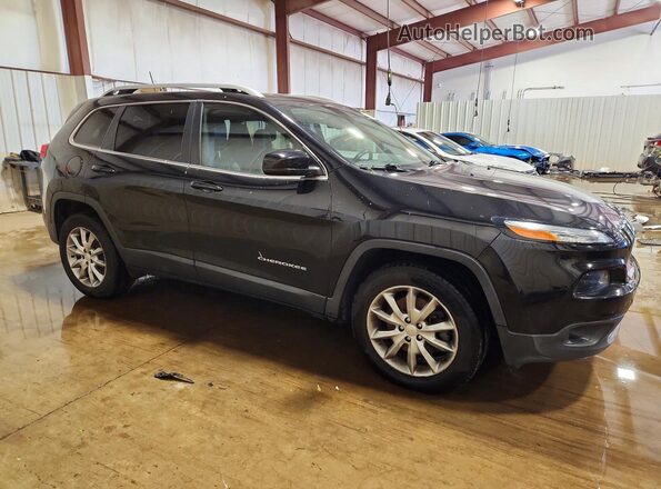 1C4PJMDX6JD549867 2018 JEEP CHEROKEE Black Передня права чверть