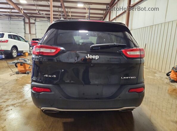 1C4PJMDX6JD549867 2018 JEEP CHEROKEE Black Вид ззаду
