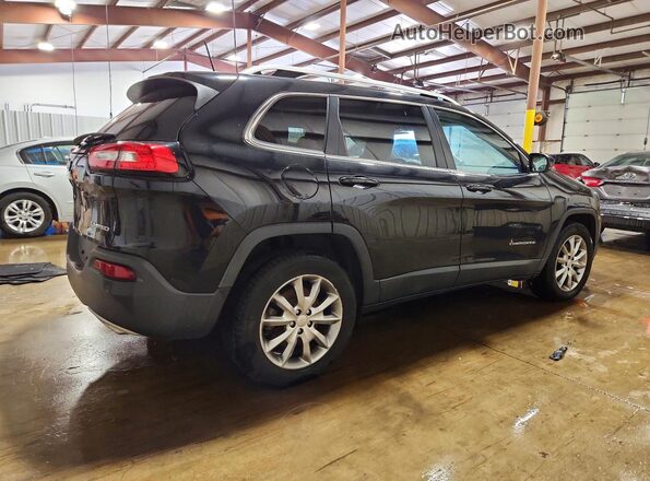 1C4PJMDX6JD549867 2018 JEEP CHEROKEE Black Задня права чверть