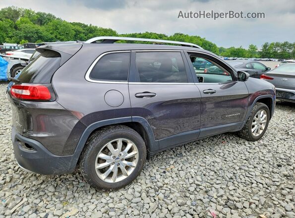 1C4PJMDX6JD568693 2018 JEEP CHEROKEE Серый Задняя правая четверть