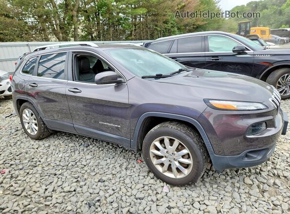 1C4PJMDX6JD568693 2018 JEEP CHEROKEE Серый Передняя правая четверть
