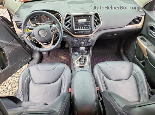 1C4PJMDX6JD568693 2018 JEEP CHEROKEE Серый Вид панели приборов