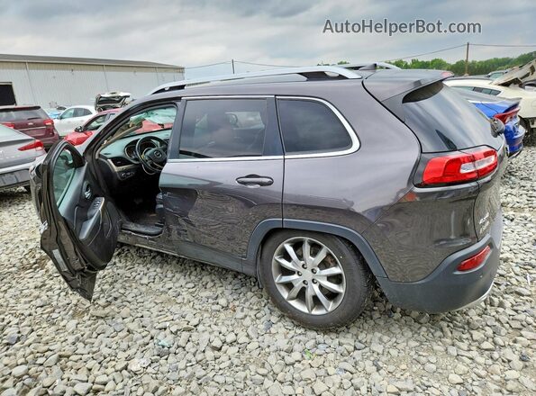 1C4PJMDX6JD568693 2018 JEEP CHEROKEE Серый Задняя левая четверть