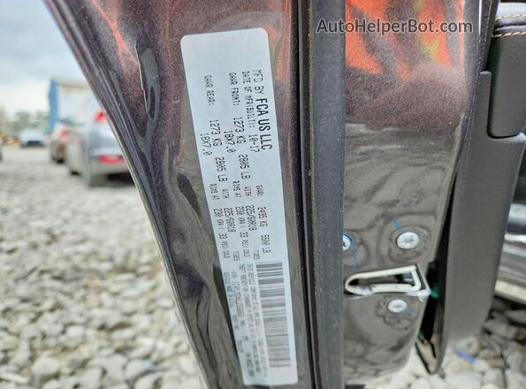 1C4PJMDX6JD568693 2018 JEEP CHEROKEE Серый Вид наклейки с VIN-кодом
