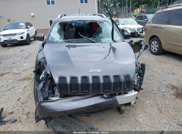 1C4PJMDX6JD576289 2018 JEEP CHEROKEE Gray Вид спереду