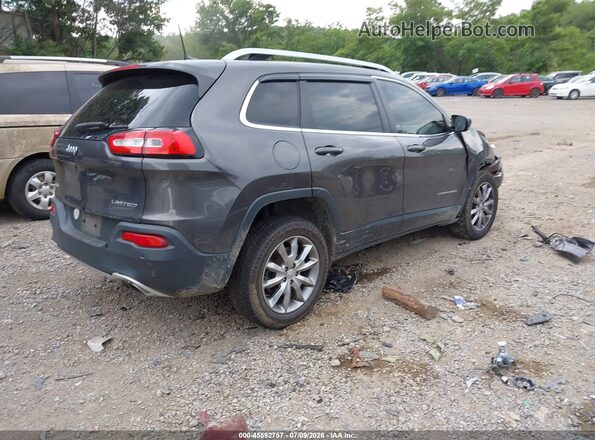 1C4PJMDX6JD576289 2018 JEEP CHEROKEE Gray Задня права чверть