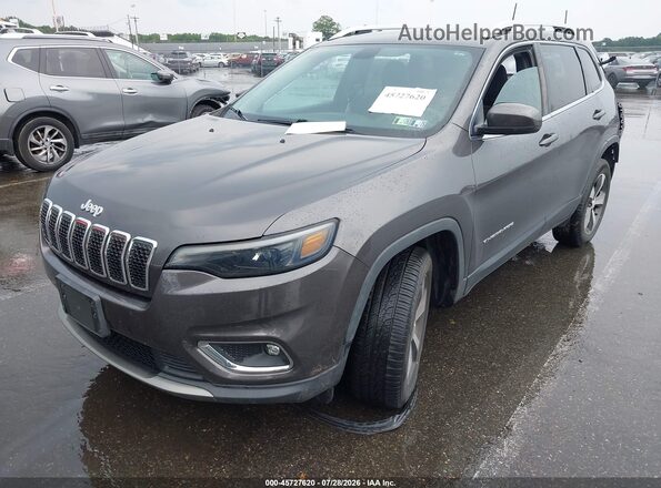 1C4PJMDX6KD118480 2019 JEEP CHEROKEE Gray Przód lewy