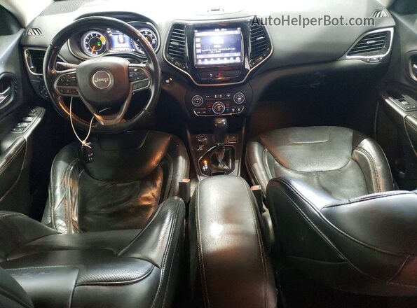 1C4PJMDX6KD331350 2019 JEEP CHEROKEE Темно-бордовый Вид панели приборов