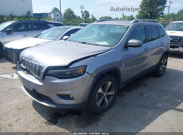 1C4PJMDX6KD397008 2019 JEEP CHEROKEE Gray Vista tres cuartos delantera izquierda