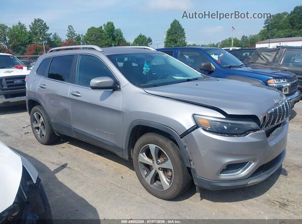 1C4PJMDX6KD397008 2019 JEEP CHEROKEE Gray Vista interior trasera