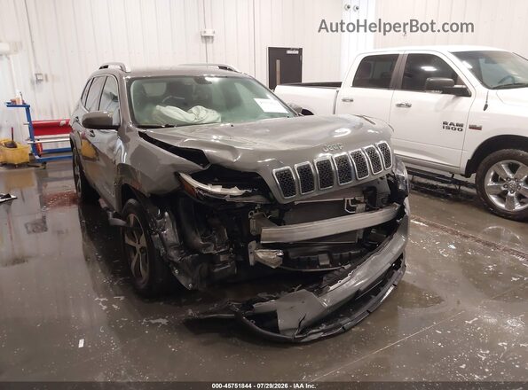 1C4PJMDX6KD492040 2019 JEEP CHEROKEE Gray Դիմացի տեսք