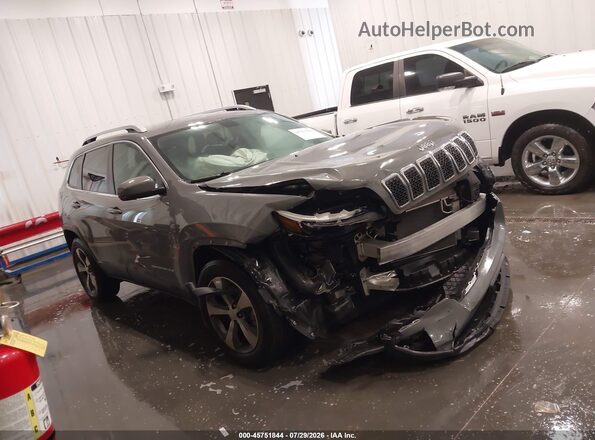 1C4PJMDX6KD492040 2019 JEEP CHEROKEE Gray Սալոնի հետևի տեսք