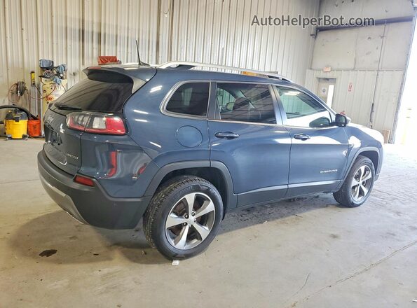 1C4PJMDX6MD228948 2021 JEEP CHEROKEE Синий Задняя правая четверть