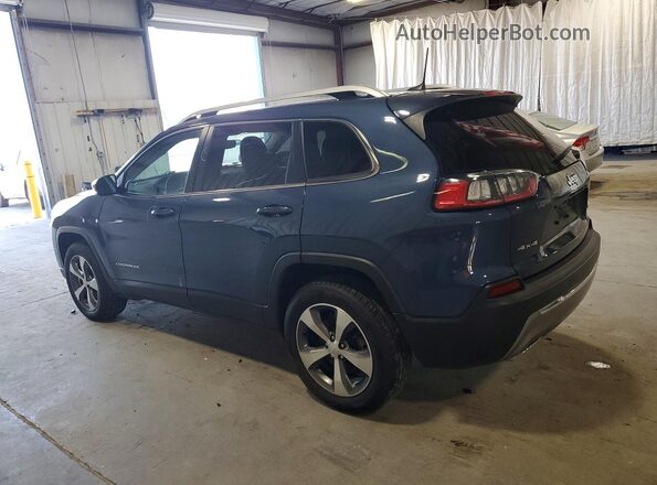 1C4PJMDX6MD228948 2021 JEEP CHEROKEE Синий Задняя левая четверть