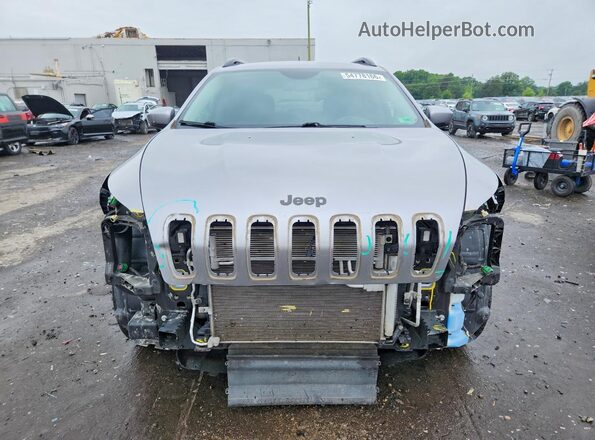 1C4PJMDX7JD575491 2018 JEEP CHEROKEE Silver Widok z przodu