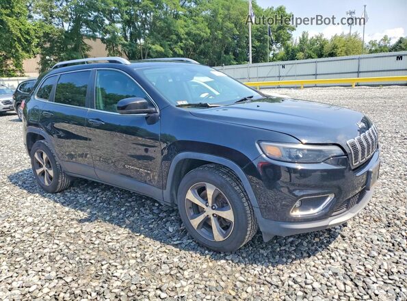 1C4PJMDX7KD139421 2019 JEEP CHEROKEE Черный Передняя правая четверть