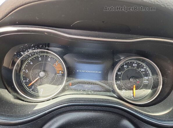 1C4PJMDX7KD140777 2019 JEEP CHEROKEE Silver ხელსაწყოთა პანელის ხედი