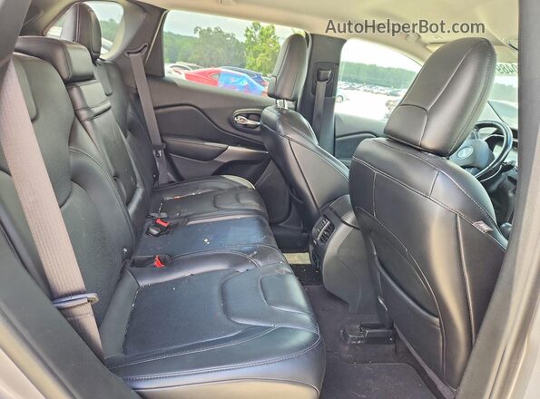 1C4PJMDX7KD140777 2019 JEEP CHEROKEE Silver უკანა სავარძლების ხედი