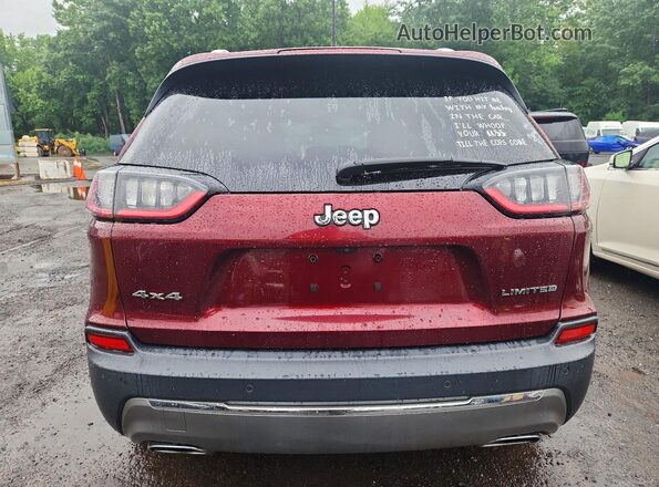 1C4PJMDX7KD245738 2019 JEEP CHEROKEE Red Vista trasera