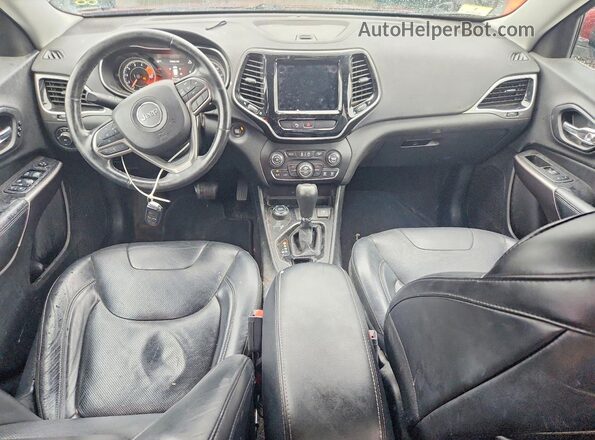 1C4PJMDX7KD245738 2019 JEEP CHEROKEE Red Vista del salpicadero