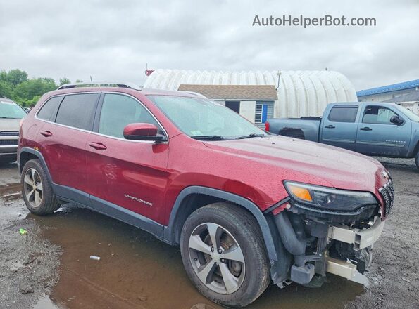 1C4PJMDX7KD245738 2019 JEEP CHEROKEE Red Delantero derecho
