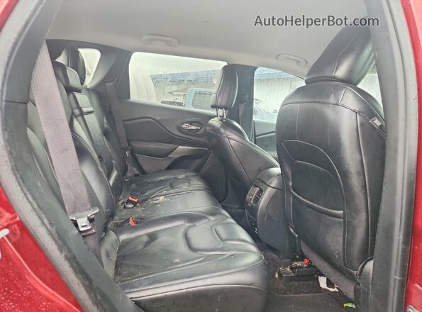1C4PJMDX7KD245738 2019 JEEP CHEROKEE Red Vista interior trasera