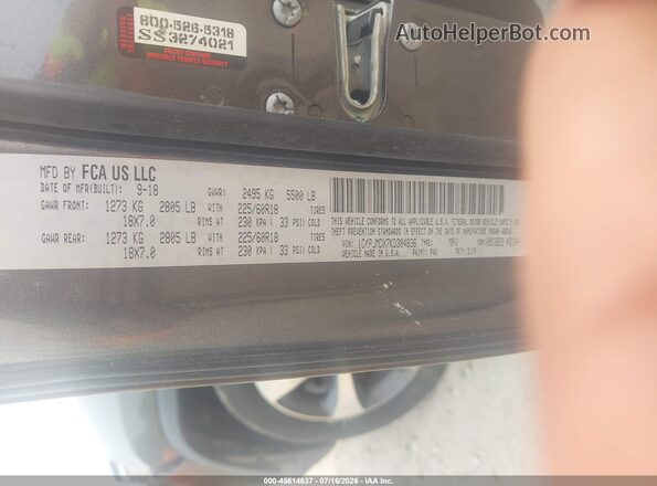 1C4PJMDX7KD304836 2019 JEEP CHEROKEE Gray Widok komory silnika