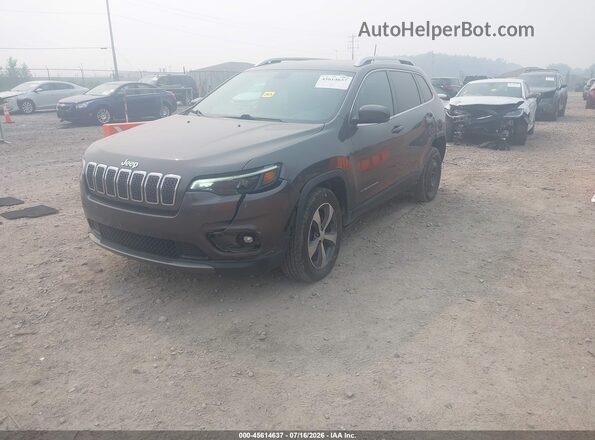 1C4PJMDX7KD304836 2019 JEEP CHEROKEE Gray Widok z przodu
