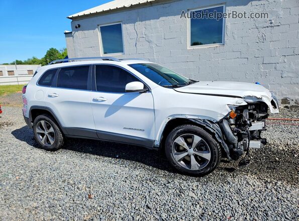 1C4PJMDX7KD317702 2019 JEEP CHEROKEE White Front right