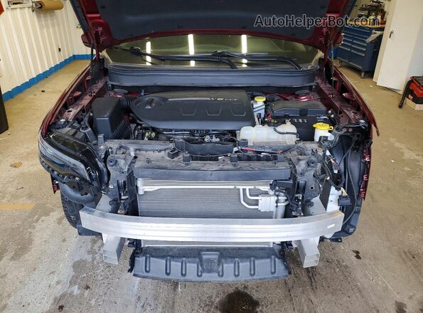 1C4PJMDX7KD489020 2019 JEEP CHEROKEE Red Շարժիչի բաժամունքի տեսք