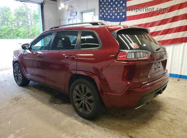 1C4PJMDX7KD489020 2019 JEEP CHEROKEE Red Հետևի ձախ