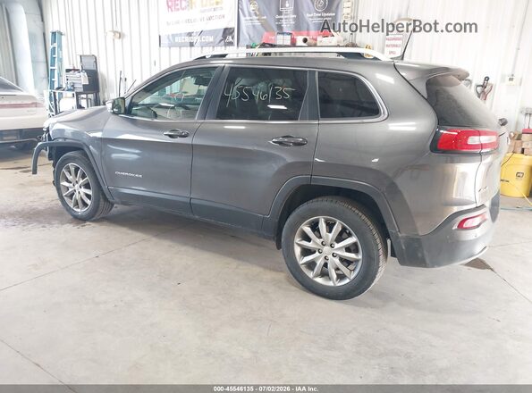 1C4PJMDX8JD607218 2018 JEEP CHEROKEE Серый Задняя левая четверть