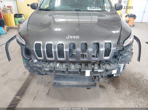 1C4PJMDX8JD607218 2018 JEEP CHEROKEE Серый Вид спереди