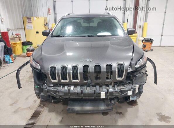 1C4PJMDX8JD607218 2018 JEEP CHEROKEE Серый Вид щитка приборов