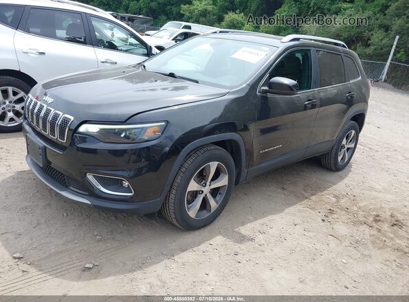 1C4PJMDX8KD238023 2019 JEEP CHEROKEE Black Przód lewy
