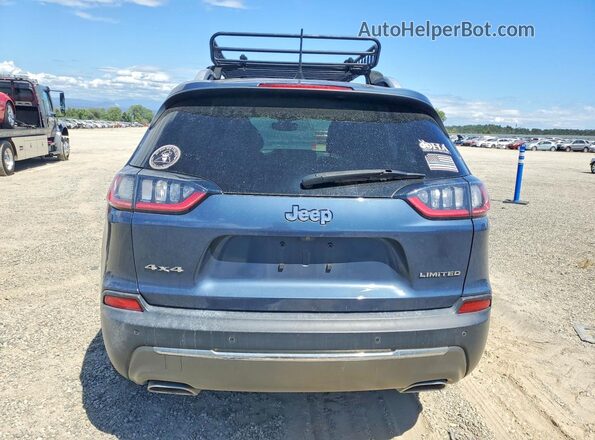 1C4PJMDX8KD491827 2019 JEEP CHEROKEE Blue Rear view