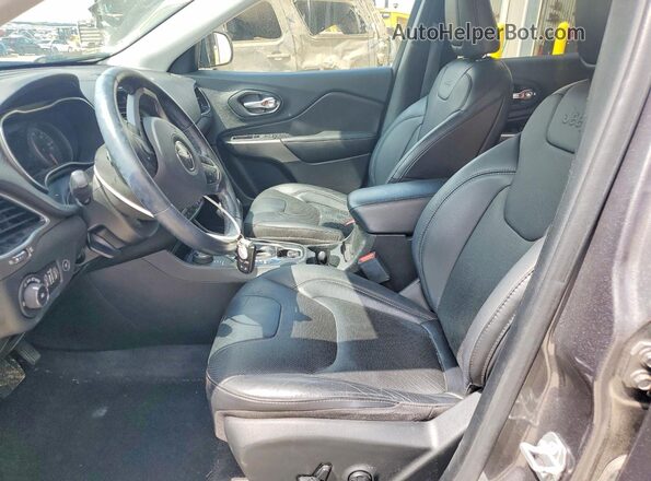 1C4PJMDX8LD513326 2020 JEEP CHEROKEE Gray წინა სალონის ხედი