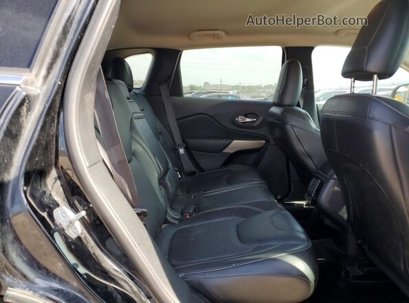 1C4PJMDX9JD502218 2018 JEEP CHEROKEE Black Vista interior trasera