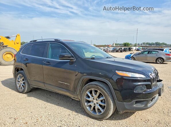 1C4PJMDX9JD502218 2018 JEEP CHEROKEE Black Delantero derecho