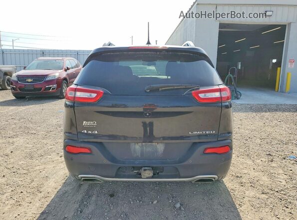 1C4PJMDX9JD502218 2018 JEEP CHEROKEE Black Vista trasera